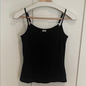 Black Women's Spaghetti Strap Tank Top - Classic Everyday Layering
